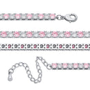 TOPGRILLZ Anklet 5mm/6mm Tennis Chain Anklet Iced Out Cubic Zirconia Hip Hop Punk Fashion Charm Jewelry For Gift Can Adjustable