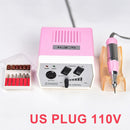 30000rpm Nail Drill Machine For Manicure Electric Nail Pedicure File 4 Colors Manicure Machine Milling Cutter Nail Drill Bits