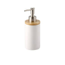 Ceramic Bamboo Toothbrush Holder Cup Bathroom Accessories Set Tumblers Bathroom Emulsion Container Dishwashing Liquid Container