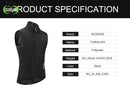 WOSAWE Cycling Vest Keep Dry And Warm Mesh Ciclismo Sleeveless Bike Bicycle Undershirt Jersey Windproof Cycling Clothing Gilet