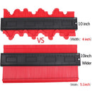 Onnfang 2Pcs/Packs Copy Gauge Duplicator Contour Scale Template Wood Marking Tools Tiling Measuring Ruler Woodworking Tools