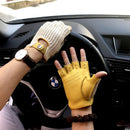 The Artisan Driver | Genuine Sheepskin Leather Gloves — Machinist Profile, Unlined