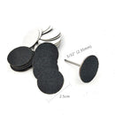 HYTOOS 100pcs Replaceable Sanding Paper With Disk 25mm Pedicure Sandpaper Nail Drill Bit Accessories Salon Foot Calluse Tool