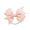 20pcs/lot Grosgrain Ribbon Hair Bands Ponytail Holder Rubber Band For Baby Girls Handmade Hair Rope Scrunchie  Hair Accessories