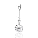 Anime Tokyo Revengers Kazutora Hanemiya Earrings Hollow Ball Pendant Dangle Earring Cosplay Jewelry Accessories