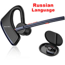 New Bee M50 Bluetooth 5.2 Headset Wireless Earphones Headphone with Dual Mic Earbuds Earpiece CVC8.0 Noise Cancelling Hands-free