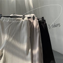Pleated Straight Pants Men&