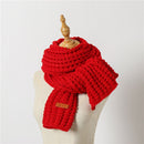 DRESSUUP 品牌女士冬季围巾保暖纯色手工长款围巾 Bufandas Mujer Foulard Femme Hijab