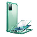 适用于三星 Galaxy S20 FE 5G 手机壳 (2020) I-BLASON Ares 全身防摔透明边框保护壳（内置屏幕保护膜）