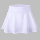 Women's Short Skirt with Pockets High Waist Dress Skirt Shorts Underpants for Badminton Tennis Sports Uniform Girl's Golf Wear