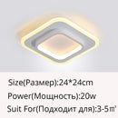 Modern Round / Square Ceiling Lights Led lamps Suitable for Aisle lights Fixtures Lustres Lampadari dero