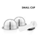ICafilasSVIP Stianless Steel Reusable Vertuoline Capsule  For Nespresso Vertuo Coffee Filter Espresso For Vertuo Plus