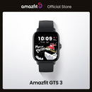 2021新款Amazfit GTS 3 GTS3 GTS-3 Zepp OS智能手表 Alexa 1.75英寸AMOLED显示屏 12天电池续航 安卓智能手表