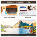 EZREAL Brand Design Handmade Natural Wooden Bamboo Sunglasses Luxury Sunglasses Polarized Wooden Oculos de sol masculino