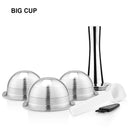 ICafilasSVIP Stianless Steel Reusable Vertuoline Capsule  For Nespresso Vertuo Coffee Filter Espresso For Vertuo Plus
