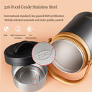 Pinkah 2L Adult Business Bento Box Food Container For Kids Portable Picnic School Stainless Steel Heat Preservation Lunch Box