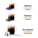 ICafilas意式浓缩咖啡胶囊 Nespresso Vertuoline & Vertuo不锈钢（G2）可再填充胶囊可重复使用过滤器