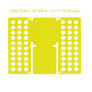 Adult Kid Clothes Folder Plastic Clothing Folding Board T Shirts Folder Easy and Fast Closet Organizer Mom Quick Clothes Holder