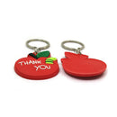 500PCS PVC Cartoon Figure Key Chain Cute Anime Key Ring Kid Toy Pendant Keychain Fashion Trinket
