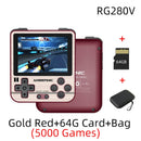 ANBERNIC 280V RG280V Retro Game Console Open Sourse System 5000 Games PS1 Player Portable Pocket RG280V Handheld Game Console