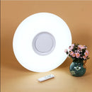Nordic RGB Ceiling Light Ceiling Lamp Music with Bluetooth Speaker Dimmable Colors Changing Light Bedroom Living Room Light
