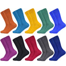 Men's Socks Cotton Breathable and Sweatproof Multicolor Four Seasons High Quality Black Dress Men's Crew Socks