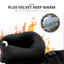 HEROBIKER 摩托车手套 防水加热 Guantes Moto 触屏电池供电摩托车赛车骑行手套 冬季##