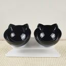 Cat Double Bowl Cat Bowl Dog Bowl  Non-slip Food Bowl With Raised Stand Cat Feeding & Watering Supplies Dog Feeder Pet Supplies