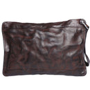 Original retro genuine leather men's long zipper clutch bag fashion natural high quality first layer cowhide teens phone wallet