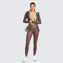 Sportswear Woman'S Sports Jacket Women'S Matte Brushed Full Zip Up Hoodie Coats Outerwear Hooded Workout Sports Jackets Pockets