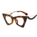 Fashion Cat Eye Womans Optical Glasses Prescription Lens Small Frames Women Transparent Glasses  Eyeglasses Frames
