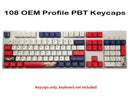 适用于60%机械键盘套件的XVX动漫键帽 人体工学Cherry MX游戏键帽 定制DIY OEM XDA PBT键帽套装
