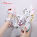 Aphixta Big Size 42 Wedge Heels Women&