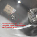 Modern minimalist pendant lights restaurant creative bedroom bedside bar gradient golden glass ball pendant light