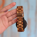 BOBO BIRD Men Wristwatches Quartz Movement Complete Calendar Wood Watch Week Display relogio masculino in Gift Box