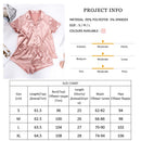 HiLoc Solid Satin Sleepwear Silk Pajamas Set Top And Shorts Two Piece Set Pyjamas Women Pajama Short Sleeve Home Suit Casual