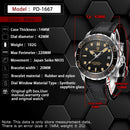 PAGANI DESIGN New Fashion Brand Silicone Men&