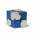 Aluminum Alloy Infinity Cube Fidget Cube Toy for Children Fidget Finger Anti Stress Killing Time Fidget Toys Infinite Cube