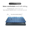CHECA GOODS Gel Enhanced Icesense Seat Cushion Non-Slip Orthopedic Gel & Memory Foam Coccyx Cushions for Tailbone Pain chair