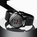Men's Watch CRRJU Luxury Business Men Stainless Steel WristWatch Men's Military waterproof Date Quartz watches relogio masculino