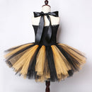 Lol Surprise Dolls Bow Dress for Girls Kids New Year Costumes Princess Girl Tutu Dresses with Big Bowknot Headband Child Clothes
