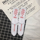 Women Letter Vintage Patterned Harajuku Socks Fashion Funny Skateboard Cool Socks For Female Casual Cotton Short Hipster Sox
