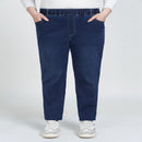 Autumn and winter new large size casual jeans 7XL 8XL 9XL fashion women&