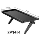 KAYQEE  Desktop Rack Adjustable Screen Shelf TV Top Storage Bracket for Streaming Devices, Media Box, Speakers , Home Decor