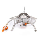 Widesea Camping Wind Proof Gas Burner Outdoor Strong Fire Stove Heater Tourism Equipment Supplies Tourist Kitchen Survival Trips