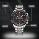 NAVIFORCE Chronograph Watch Mens Watches Top Brand Fashion Business Wristwatch Sport Quartz Date Waterproof Clock Male 2020 New