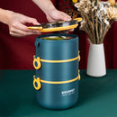 不锈钢饭盒防漏便携保温学生学校多层餐具便当盒食品容器收纳