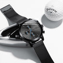 Men's Watch CRRJU Luxury Business Men Stainless Steel WristWatch Men's Military waterproof Date Quartz watches relogio masculino