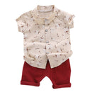 Summer Children's Clothes Sets Boys T-shirt and Shorts Pants 2 pieces Clothing sets children's clothing Baby Boys clothes