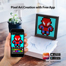 Divoom Pixoo Digital Photo Frame Alarm Clock with Pixel Art Programmable LED Display, Neon Light Sign Decor, New Year Gift 2021
